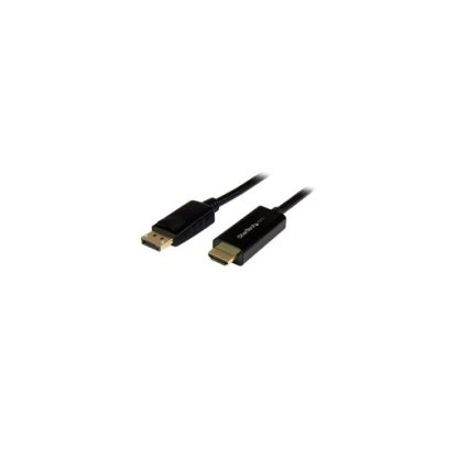 CABLE CONVERTIDOR DISPLAYPORT A HDMI DE 1M - COLOR NEGRO - ULTRA HD 4K - STARTECH.COM MOD. DP2HDMM1MB