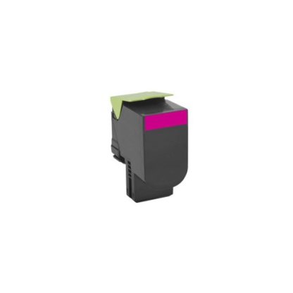 TONER LASER LEXMARK / COLOR MAGENTA /80C8SM0 / RENDIMIENTO ESTANDAR / HASTA  2,000 PAGINAS / 5% DE COBERTURA / P/MODELOS CX310, CX410. CX510
