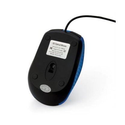 Mouse Óptico Verbatim con Cable Color Azul - Image 3