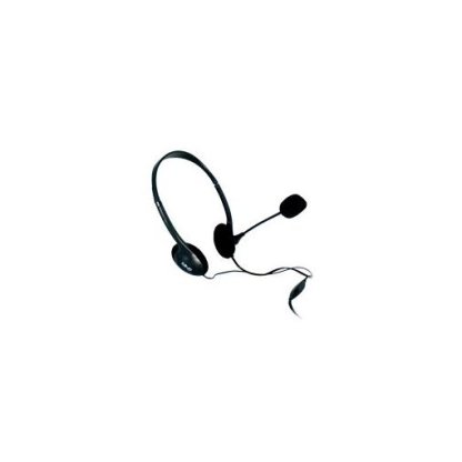 DIADEMA ALAMBRICA GHIA CON MICROFONO, CONTROL DE VOLUMEN Y CONECTOR 3.5MM AUDIFONO Y MICROFONO, SONIDO ENVOLVENTE, CONTROLADOR DE VOLUMEN, COLOR NEGRO